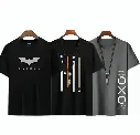 3 Stylish Men Elegant Premium T-shirts Combo.