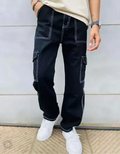 MEN CARGO JEANS